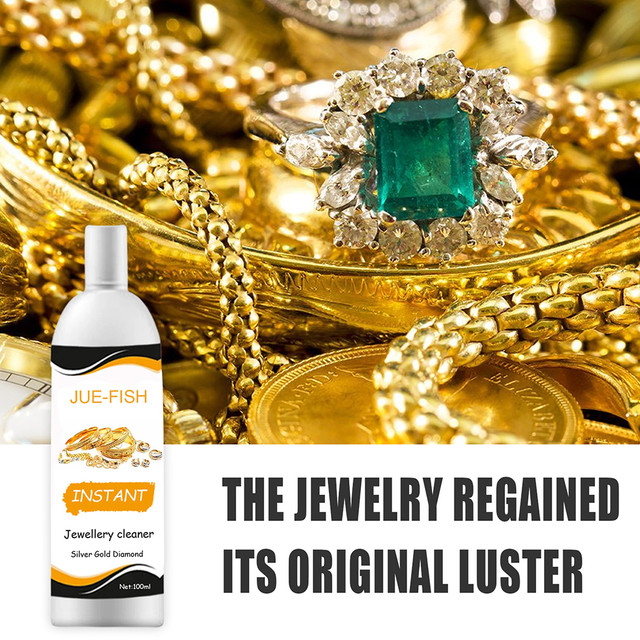 Jewelry Cleaner Gold Silver Cleaning Liquid  Clean Home Jewelry Cleaner -  Jewelry - Aliexpress